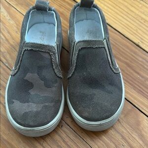 Freshly Picked Gray Sneakers Slip-On Skate Style